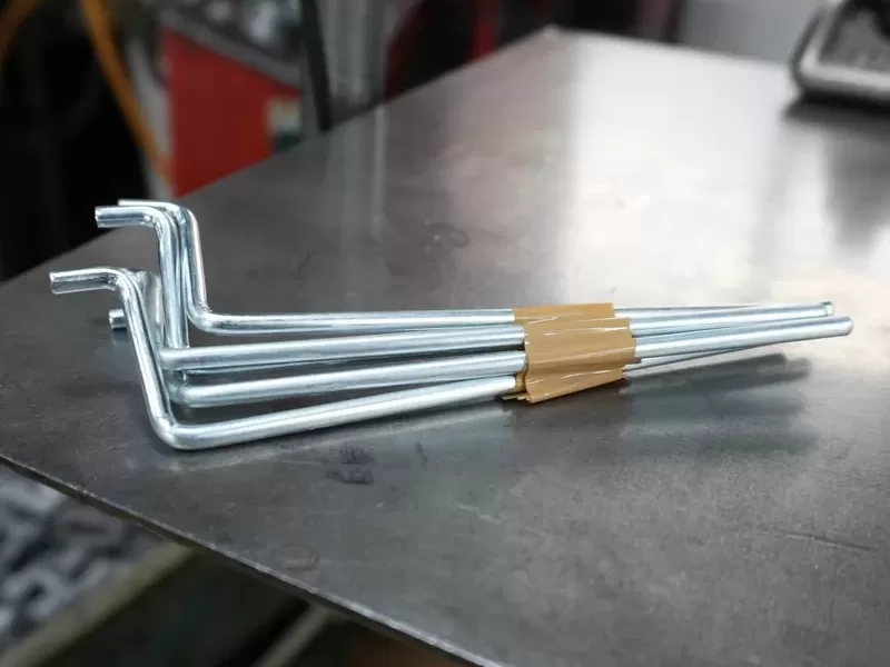 丸棒(線材)の多段曲げ加工品